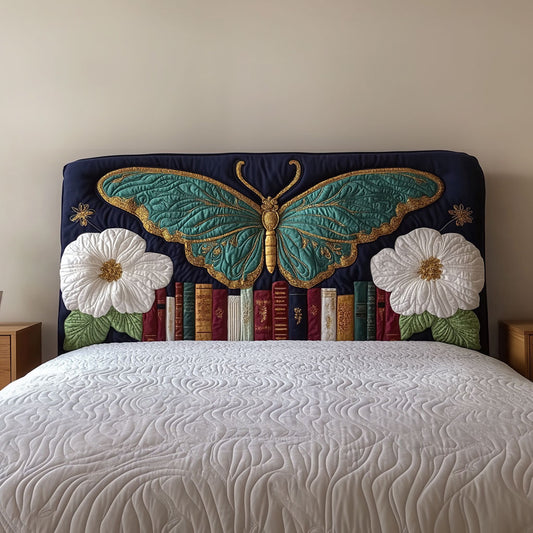 Knowledgeable Butterfly QA2312017CL Quilted Headboard Slipcover