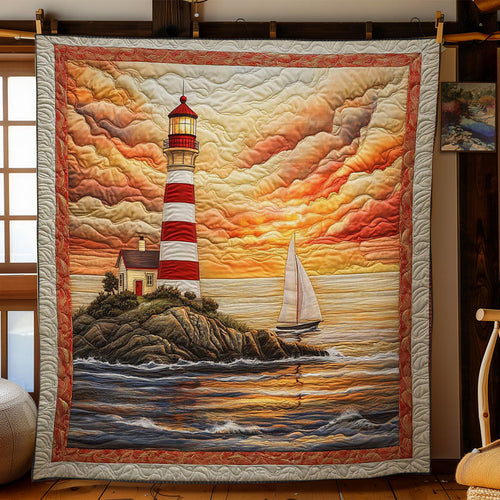 Twilight Lighthouse WN0502028CL Quilt