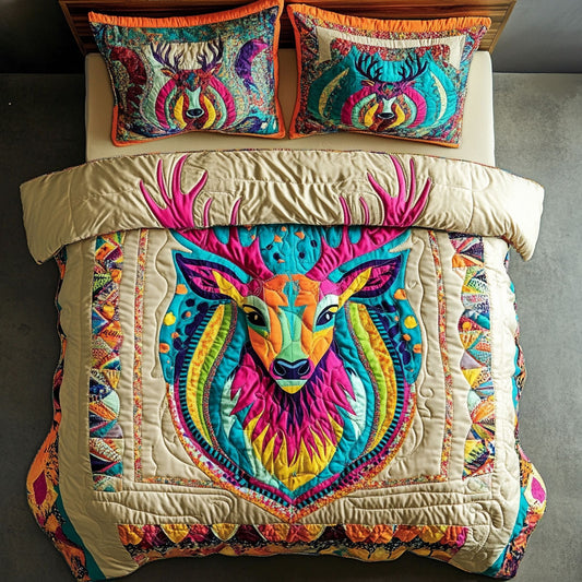 Tribal Deer CP3006034CL Duvet Cover Set
