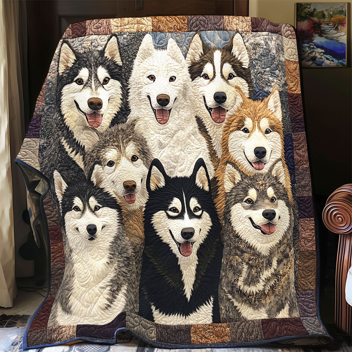 Husky Heritage YR1601008CL Quilt