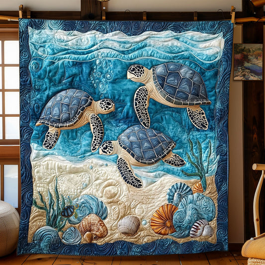 Sea Turtle WJ2512025CL Quilt