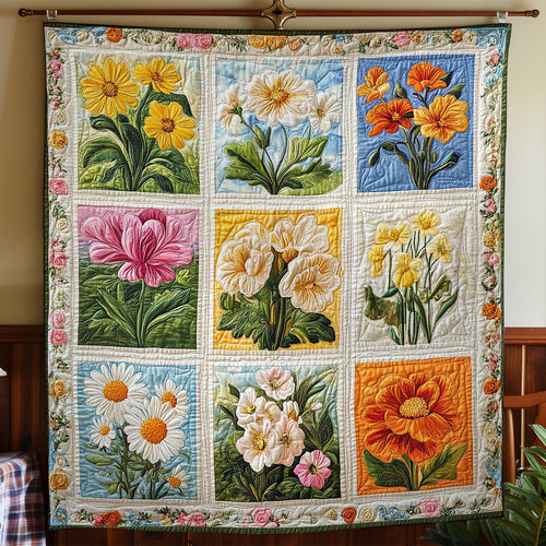 Flower Harmony CW1301095CL Quilt