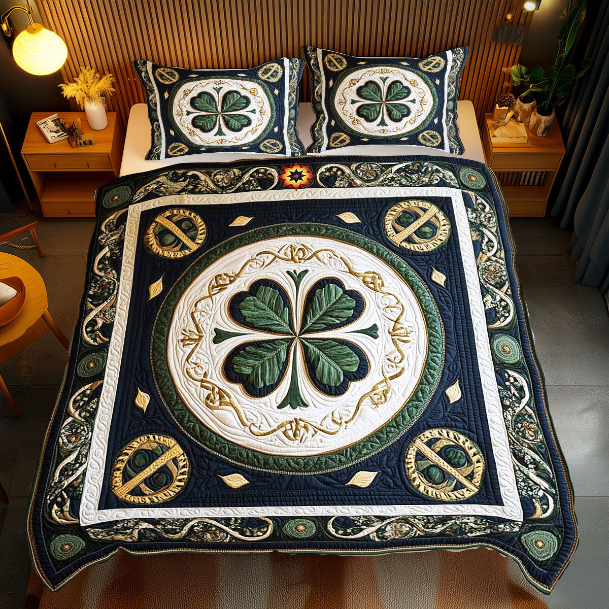 Shamrock Serenity WP1312034CL Duvet Cover Set
