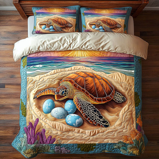 Mama Turtle WY1108078CL Duvet Cover Set