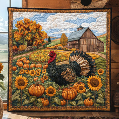Autumn Spirit Turkey WN0409008CL Quilt