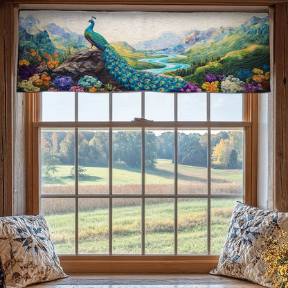 Peacock Mountain WX1705018CL Quilted Valance