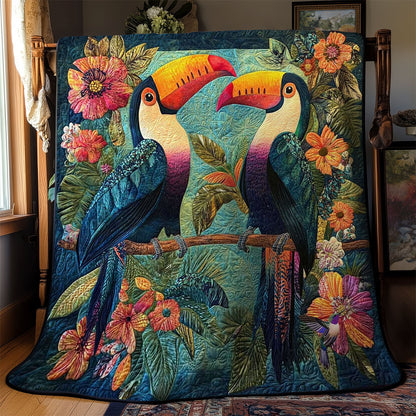 Tropical Toucans Delight WN0511001CL Quilt