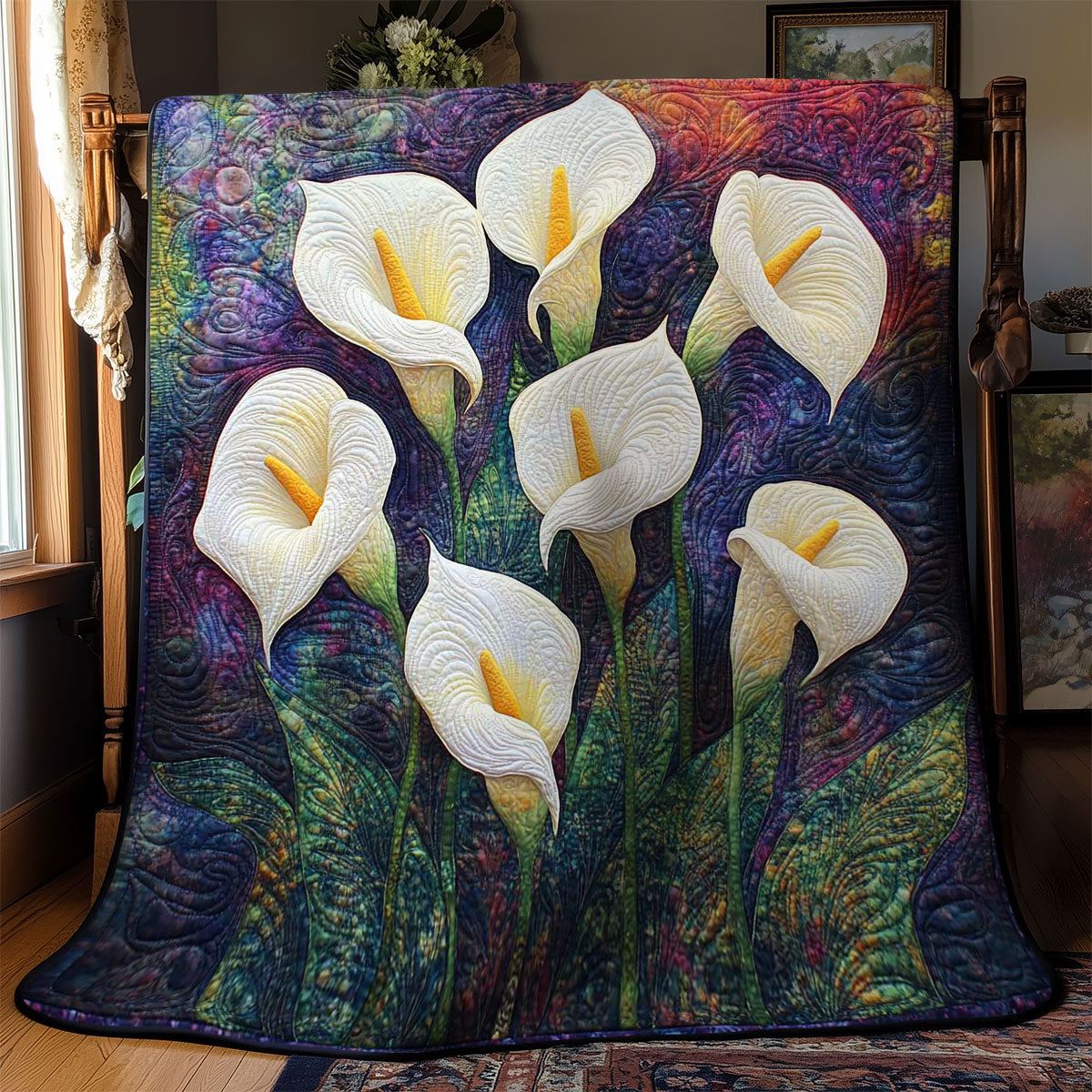 Calla Lilies Love WN2503031CL Quilt