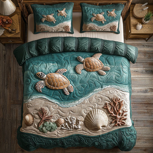 Tide And Turtle WY3103018CL Duvet Cover Set