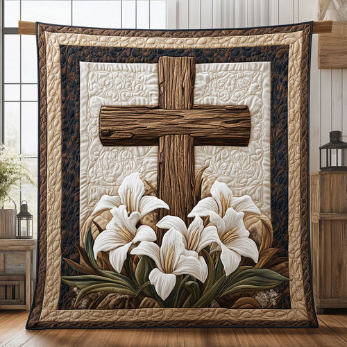 Lily Cross CP0412033CL Quilt