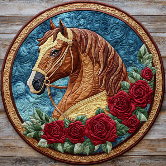 Rose Knight CW2207032CL Quilted Round Mat