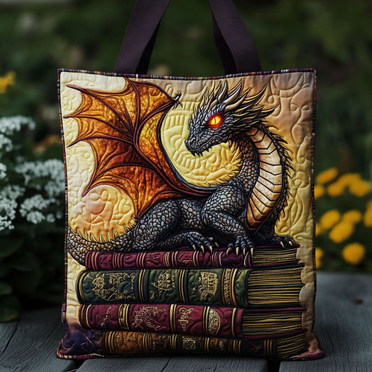 Dragon Flame WN2909013CL Quilted Tote Bag