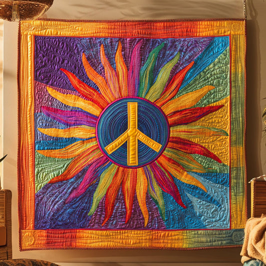 Sunburst Peace WN0909054CL Quilt