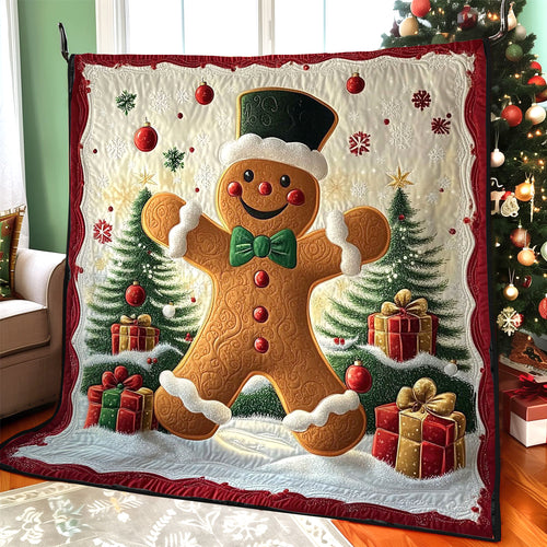 Gingerbread Christmas CW1811006CL Quilt
