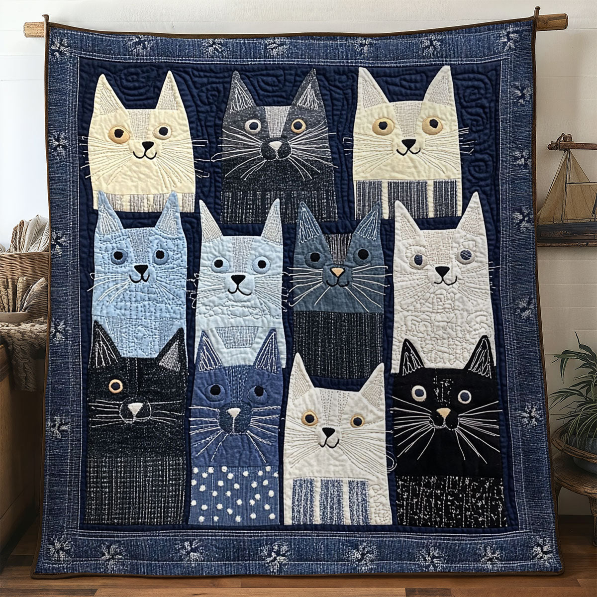 Cat Dream WN0407025CL Quilt