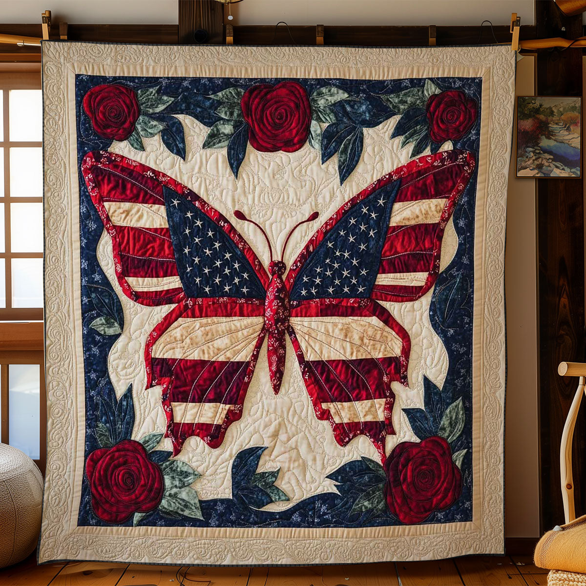 Honor Butterfly WN0804019CL Quilt