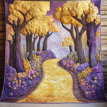 Golden Pathway CP0705032CL Quilt