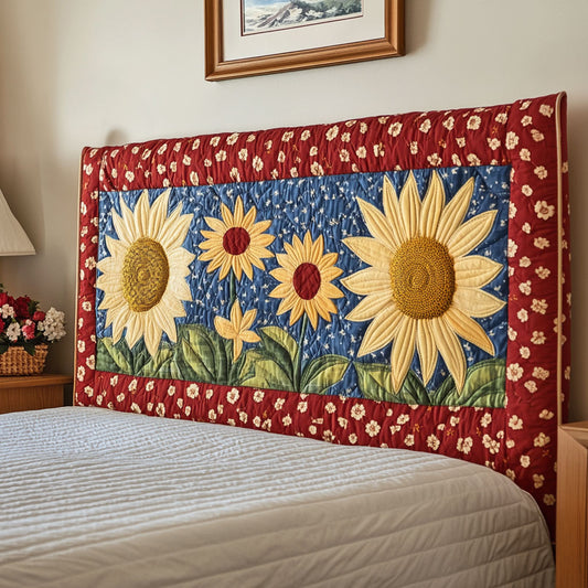 Sunflower Heritage CP0301061CL Quilted Headboard Slipcover
