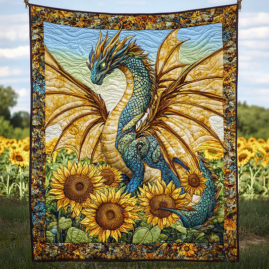 Dragon Sunflower WT1302001CL Quilt