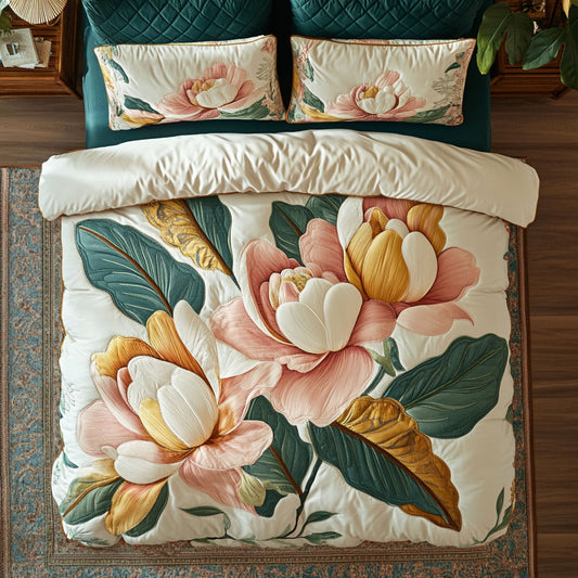 Golden Bloom CP0307028CL Duvet Cover Set