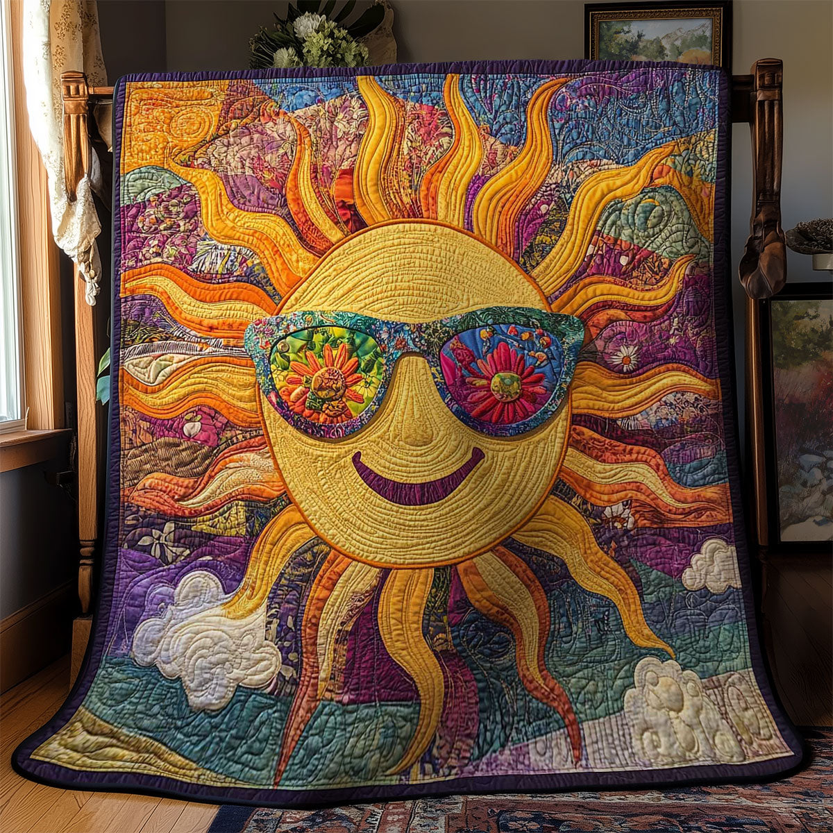 Peaceful Sunshine WN1001025CL Quilt