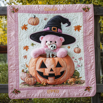 Ghostly Giggle Teddy Bear WN1208030CL Quilt