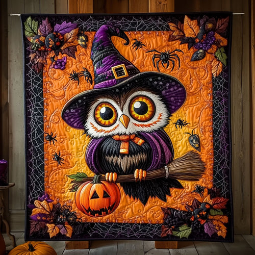 Owl Pumpkin Light WN0310048CL Quilt
