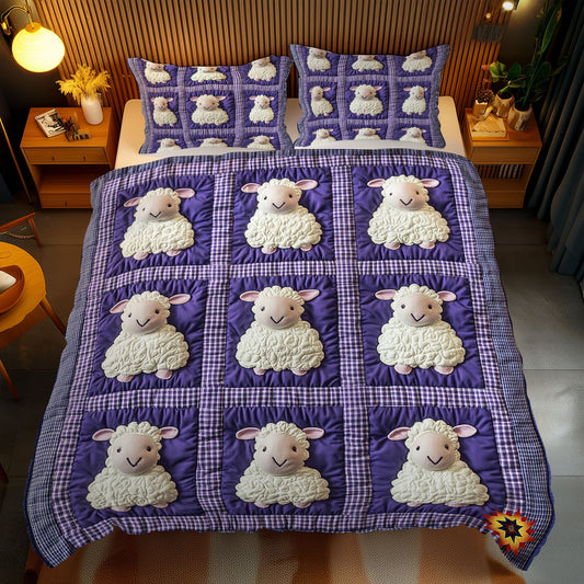Purple Sheep WY2612079CL Duvet Cover Set