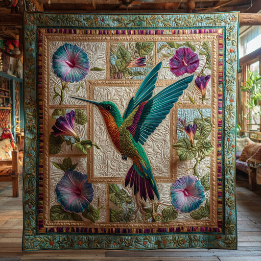 Bloom Hummingbird CW2708031CL Quilt