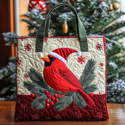 Jolly Cardinal CP2409041CL Quilted Tote Bag