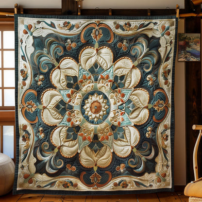 Majestic Flower Bloom WY2702088CL Quilt