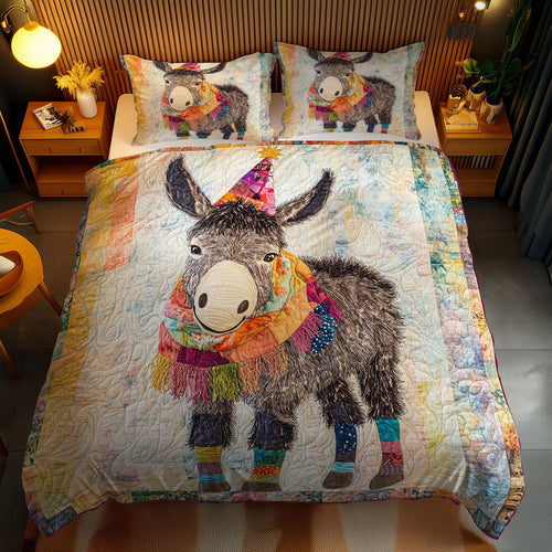 Whimsical Donkey WN1303212CL Duvet Cover Set