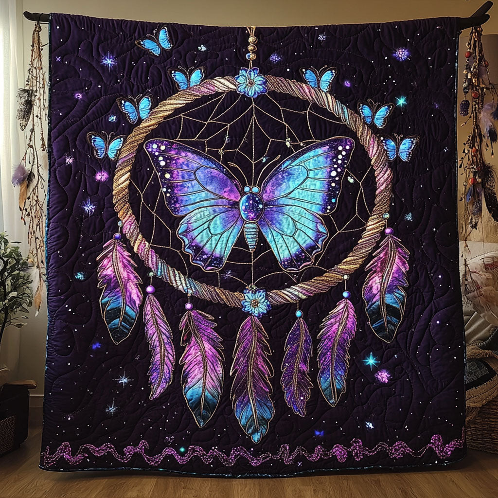 Magic Butterfly Dreamcatcher WY1806033CL Quilt