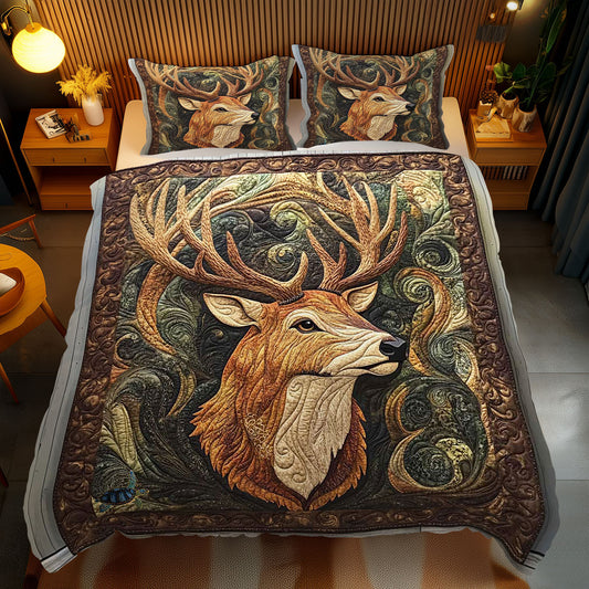 Native American Stag Symbol WP2311029CL Duvet Cover Set