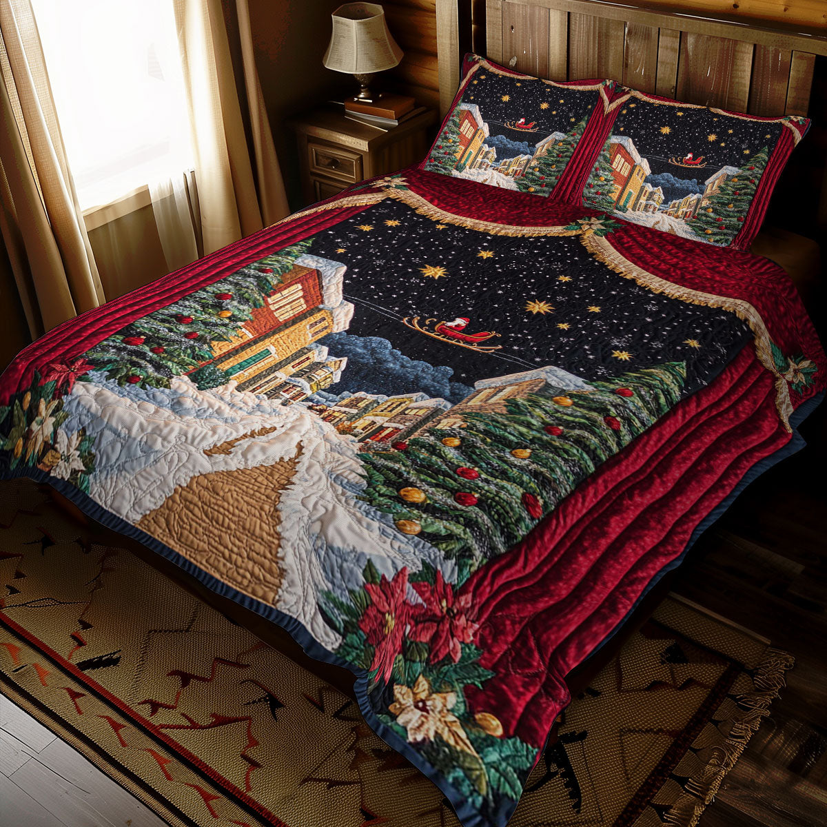 Christmas Night WJ0411025CL Duvet Cover Set