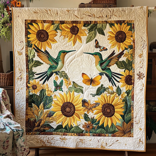 Sunflower Serenade WY0108073CL Quilt