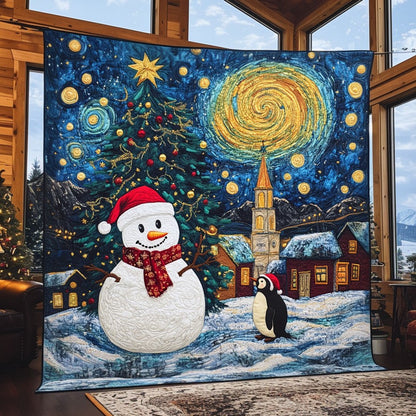 Joyful Snowman CW0511059CL Quilt