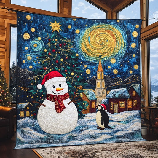 Joyful Snowman CW0511059CL Quilt
