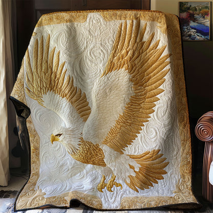 Fierce White Eagle WJ3012012CL Quilt