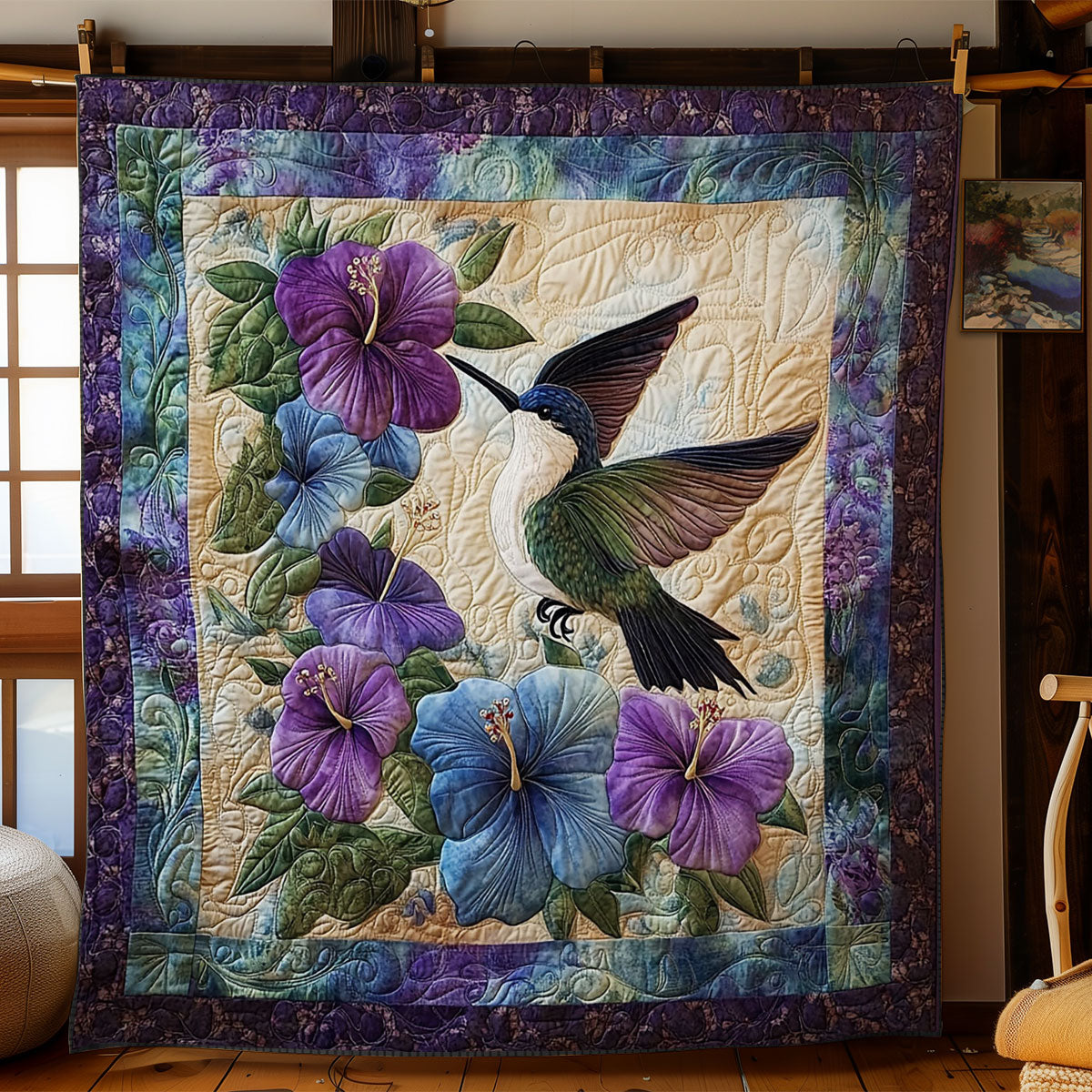 Hummingbird WY1202114CL Quilt