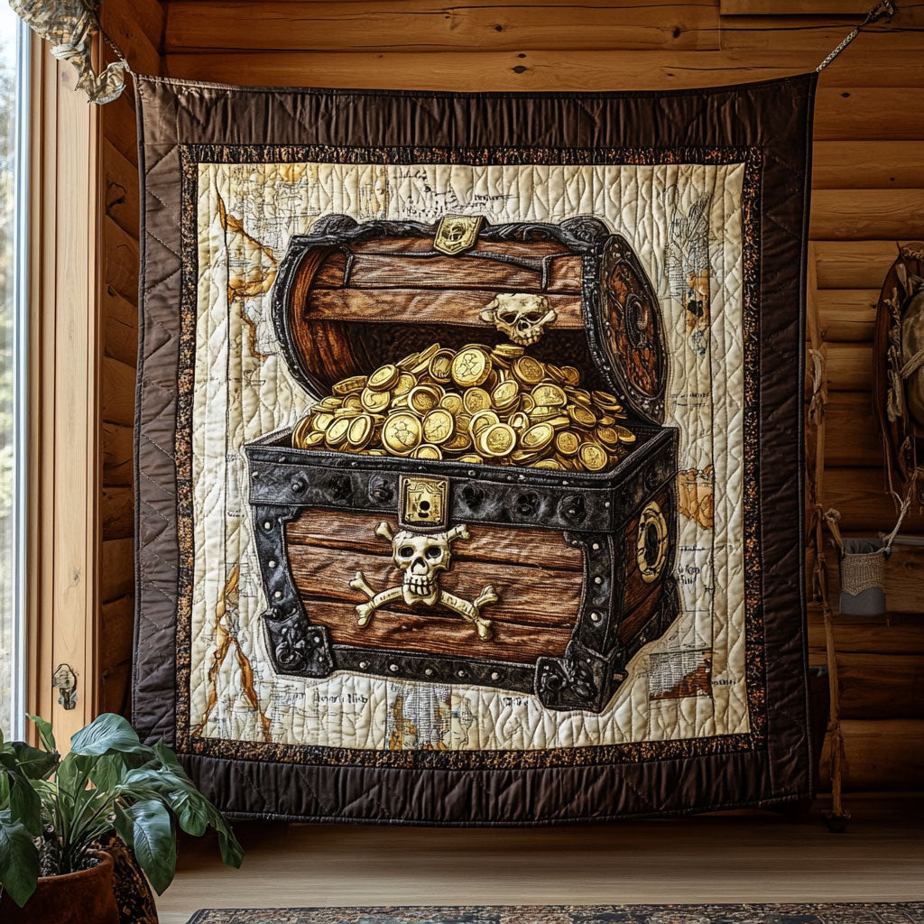 Pirate Treasure CP2108095CL Quilt