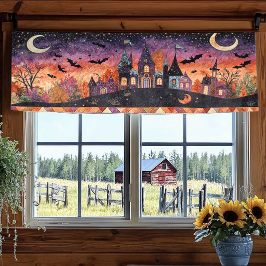Castle Shadows WN0108007CL Quilted Valance
