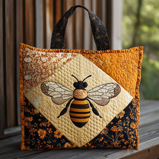 Honey Hills Bee WN1511053CL Quilted Tote Bag