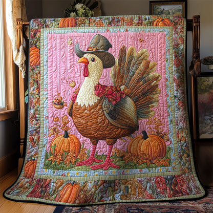 Rustic Turkey Cowboy WN0801029CL Quilt