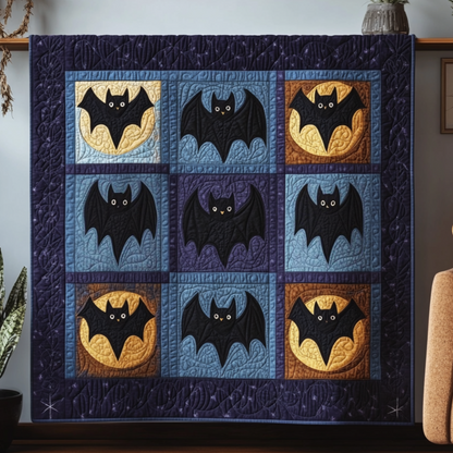 9 Bat Halloween DH0909015CL Quilt