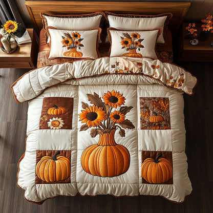 Rustic Autumn Flower WN1408087CL Duvet Cover Set