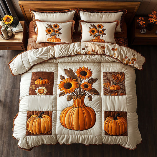 Rustic Autumn Flower WN1408087CL Duvet Cover Set