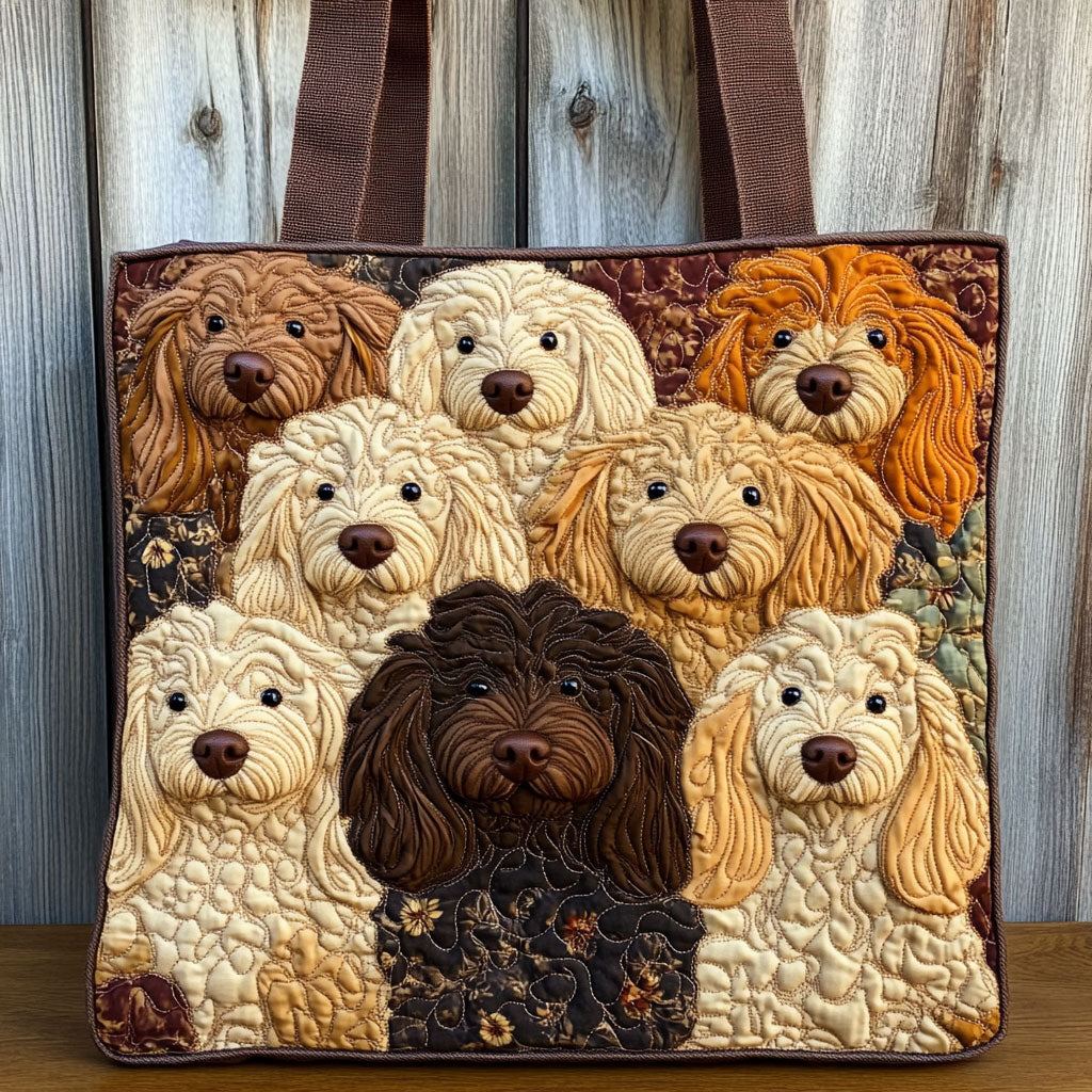 Lovely Dog Group WN1511057CL Quilted Tote Bag