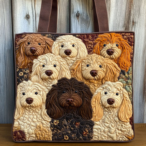 Lovely Dog Group WN1511057CL Quilted Tote Bag