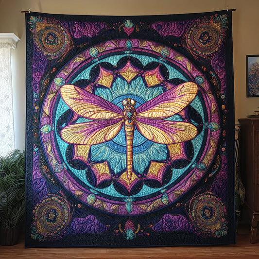 Mandala Dragonfly DH0210017CL Quilt